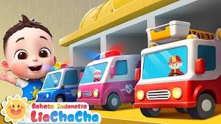 Bayi Punya Tempat Parkir | Lagu Mobil Mainan | Lagu Anak-anak | LiaChaCha Bahasa Indonesia