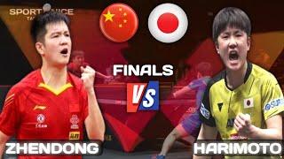 Wow Finals‼️Fan Zhendong vs Tomokazu Harimoto WTT Cup Finals Singapore