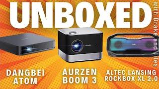 Dangbei Atom, Aurzen Boom 3 & Altec Lansing Rockbox XL 2.0 - UNBOXED LIVE with Drake and Jiles