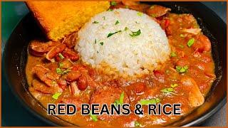 Amazing Red Beans & Rice Recipe  #easyrecipe #mrnysauce