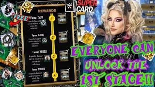 BROKEN GLITCH EVERYONE CAN UNLOCK THE 1ST STAGE ON THE WRESTLEMANIA FOREVER EVENT!! WWE SuperCard