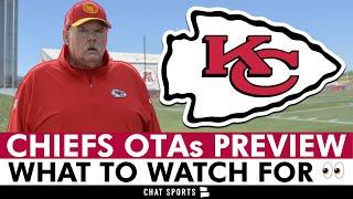 Kansas City Chiefs OTAs Preview: Top 5 Things To Watch For Ft Trey Smith, Jalen Royals, Josh Simmons