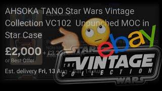 My eBay ENDED WATCH LIST for Star Wars TVC VINTAGE COLLECTION | In the last two months.... 