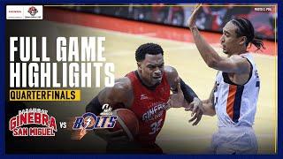 BRGY. GINEBRA vs. MERALCO QF GAME 1 | FULL GAME HIGHLIGHTS | PBA SEASON 49 COMMISSIONER'S CUP |FEB 5