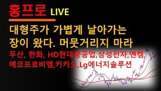 대형주가 가볍게 날아가는 장이 왔다 머뭇거리지 마라 #주식투자 #키움증권#HD현대중공업