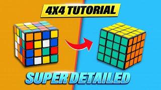 Easiest Tutorial: How to Solve the 4x4 Rubik's Cube (The Rubik's Revenge)