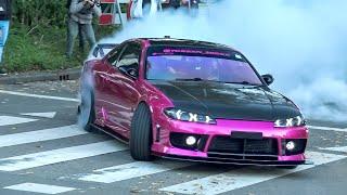 BEST OF Burnouts & Powerslides 2021 ! LaFerrari Aperta, 600HP 200SX, iPE 812, RENNtech C63, Supra