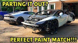 Rebuilding A Wrecked Lamborghini Huracan Part 15