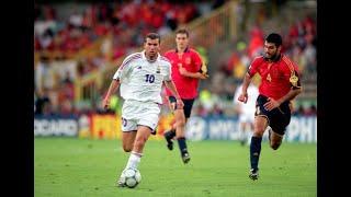 Zidane vs Spain (Euro 2000 Quarter-Finals) FHD / French Commentary