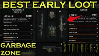 BEST LOOT TO GRAB EARLY IN GARBAGE ZONE STALKER 2