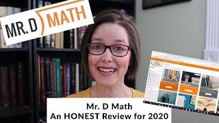 Mr. D Math - An Honest Algebra II Review for 2020