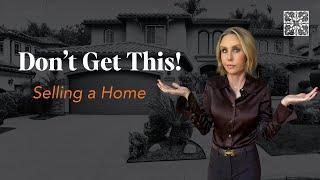WHAT?  I Don't get this when SELLING A HOME!