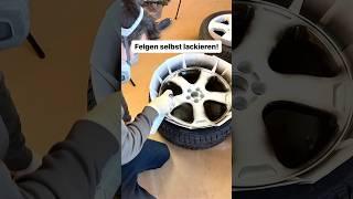 Felgen selbst lackieren mit mega Ergebnis! #diy #lackieren #felgen #felgenlackieren #tuning