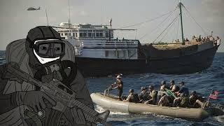 Ocean Man but you're a Navy SEAL rescuing hostages from Somali pirates