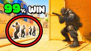 99% WIN RATE TACTIC! - CS2 BEST MOMENTS