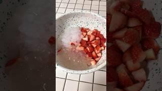 Erdbeerdessert | Making Strawberry Sago