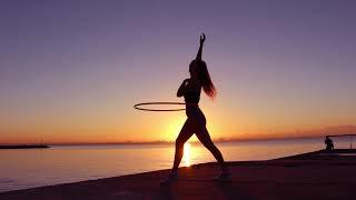 Dancing on My Own Calum Scott | Sunrise Hula Hoop Dance