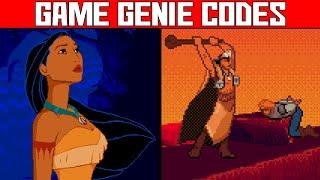 (Pocahontas Sega Genesis) Game Genie Codes