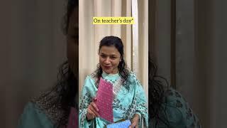 Minku on teachers day | Raj Grover | #shorts