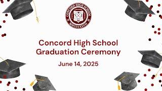 2025 Concord High School Graduation Ceremony
