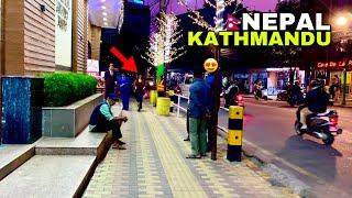 Kathmandu City Night Life After Mayor BALEN Action 2024 | The City of Beautiful Road and Footpaths