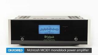 McIntosh MC301 monoblock power amplifier | Crutchfield video