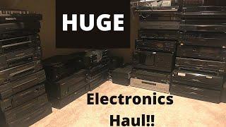 Huge Electronics Haul for eBay and Amazon