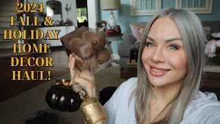 Fall-iday 2024 Home Decor Haul! Let's talk fun and unique Fall and Christmas finds!