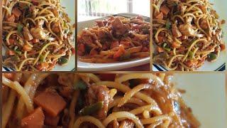 Street Style Chicken Chowmein Recipe || Spicy || Tasty ||  By Hira'z