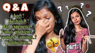 Q & A ⁉️part -1||ഞാന്‍ പെട്ടന്ന് Emotional ആവും ‍️🫠|| VINEETHA VINI