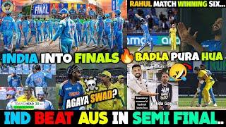 INDIA INTO THE FINAL!  Virat Kohli 84  KL Rahul's Winning SIX | IND vs AUS Semi Final CT 2025