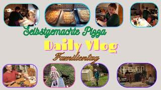 Daily Vlog / Familiensonntag / Selbstgemachte Pizza / Familienleben / Großfamilie