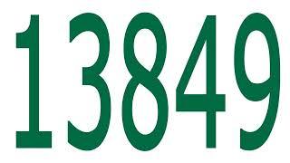 13849