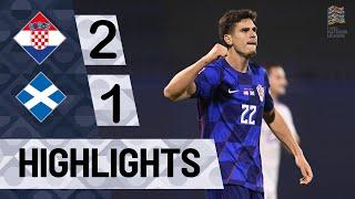 Croatia 2-1 Scotland HIGHLIGHTS | UEFA Nations League 2024