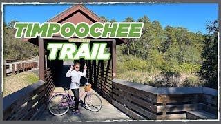 The Timpoochee biking trail is the best way to explore the 18 miles of coastal towns along 30a.