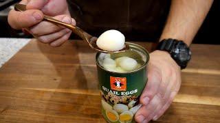 Quail Eggs In A Can Taste Test