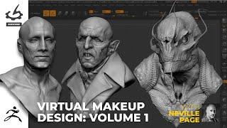 Virtual Makeup Design: Volume 1 with Neville Page