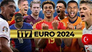 All 117 Euro 2024 Goals | CINEMATIC STYLE