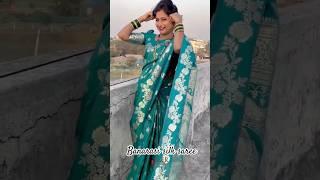  Most Trending Saree In Banarasi Silk New Collection  WhatsApp - 8160028838