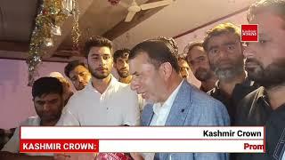Honorable MLA Gulmarg Mr Farooq Ahmad Shah held an introduction meeting at Town Hall Kunzer .