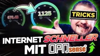 Internet SCHNELLER machen mit Opnsense! (+ Ping Tricks & Multiwan)