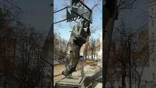 Памятник поэме Москва-Петушки #москва #заводКристалл установил
