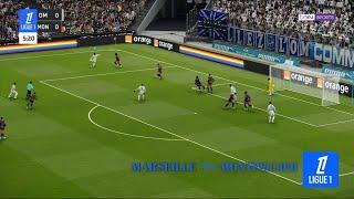 OLYMPIQUE MARSEILLE VS MONTPELLIER HERAULT SC - LIGUE 1 MCDONALDS 2024/25 FULL MATCH