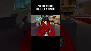 Bro begging for the new bundle #gtag #gorillatag #vr #funny #gorillatagquest #plsdontflop #sub