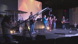 Victory Church in Bloomington holds its first Sunday Service since rebuilding