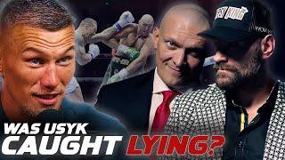 The Psychology behind NEW Intriguing Usyk vs Fury Face Off...