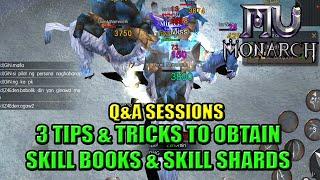 3 Tips to obtain Skill Shards & Skill Books - MU Monarch SEA (Filipino)