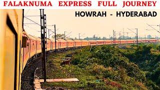 * Most Popular Train on this Route * Falaknuma Express Howrah to Hyderabad Full Journey