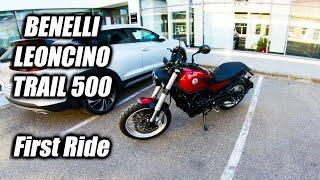 Benelli Leoncino Trail 500 - First Ride