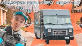 Day in the life: Amazon Step Van driver /// AMAZON DELIVERY SEATTLE EP. 15
